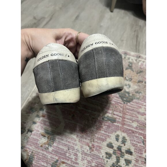 Golden Goose Superstar Glitter Low Top Sneaker Size 41 Gray - Picture 16 of 16